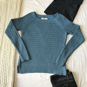 ❄️EUC🌲LOFT🎄Blue Sweater❄️